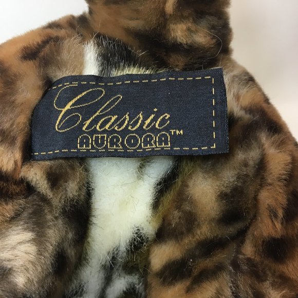 HTF Classic Aurora Leopard Plush Cheetah 12" -1996 - Picture 7 of 9